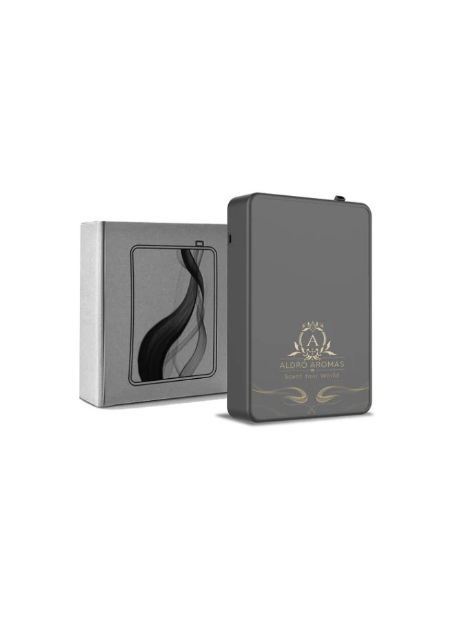 Essential Oil Diffuser Machine Battery operate - AL 5 Battery Dark Grey