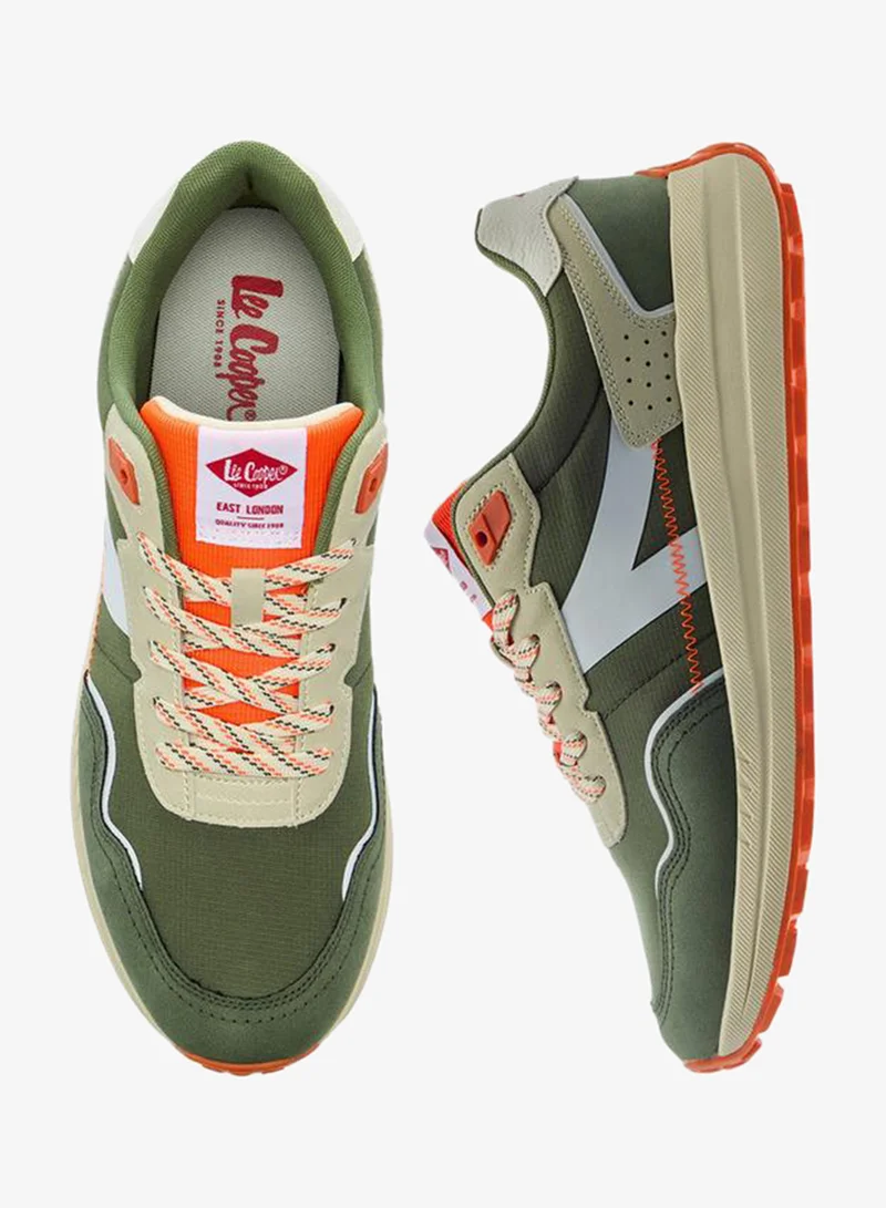 Men Lace-Up Ankle Sneakers