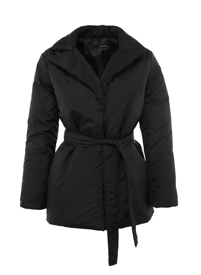 trendyol Tie Detail Oversized Jacket