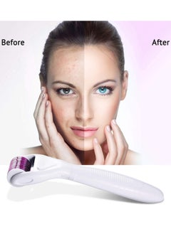 BONITO 4 in 1 Derma Roller Kit for Complete Skin Care, Microneedling Roller Titanium for Women and Men Skincare with Storage Case (Red/White)  - Image 3