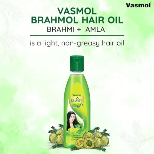 Vasmol Brahmol Hair Oil , 500 ml - Image 2
