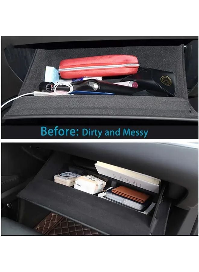 Toyota RAV4 Glove Box Storage Tray Console Organizer 2019 2025 Durable - Image 5