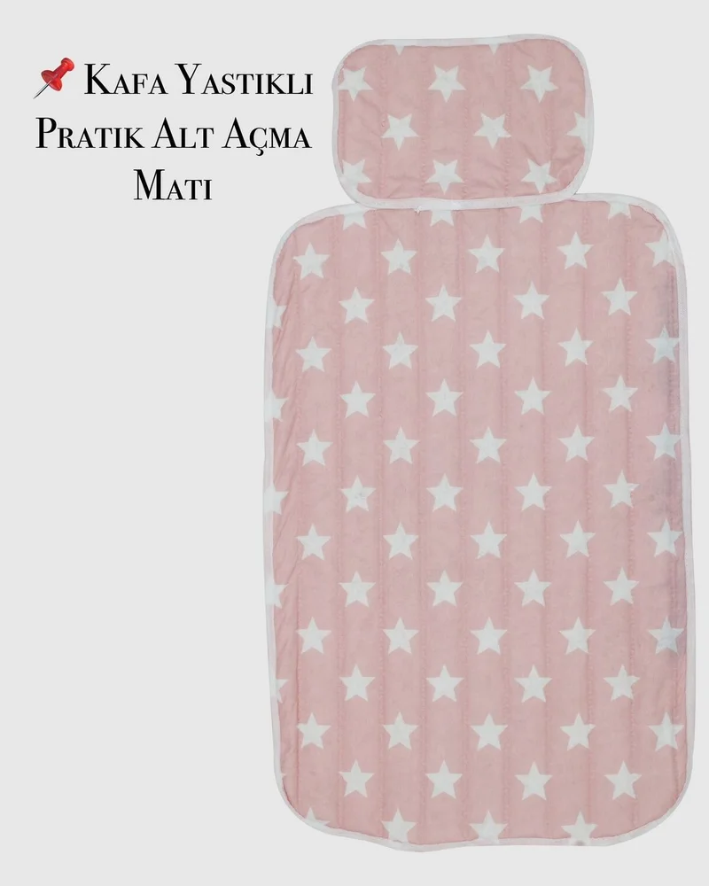 Mor Bebe Purple Baby Practical Changing Mat Cushion Changing Pad Care Cover (Pink)Yzr