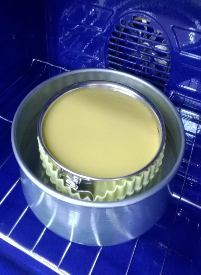 EASY BATH CHEESECAKE WRAP غلاف سهل الاستخدام لتشيز كيك الحمام - واقي قالب الكيك ذو القاعدة المتحركة - Image 2
