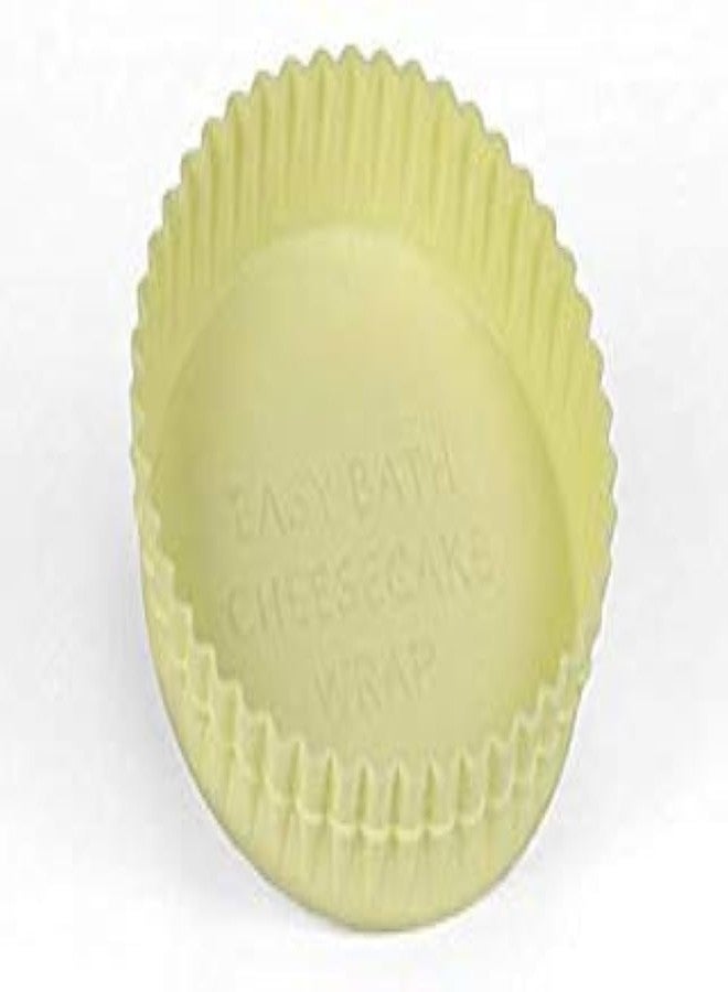 EASY BATH CHEESECAKE WRAP غلاف سهل الاستخدام لتشيز كيك الحمام - واقي قالب الكيك ذو القاعدة المتحركة - Image 1
