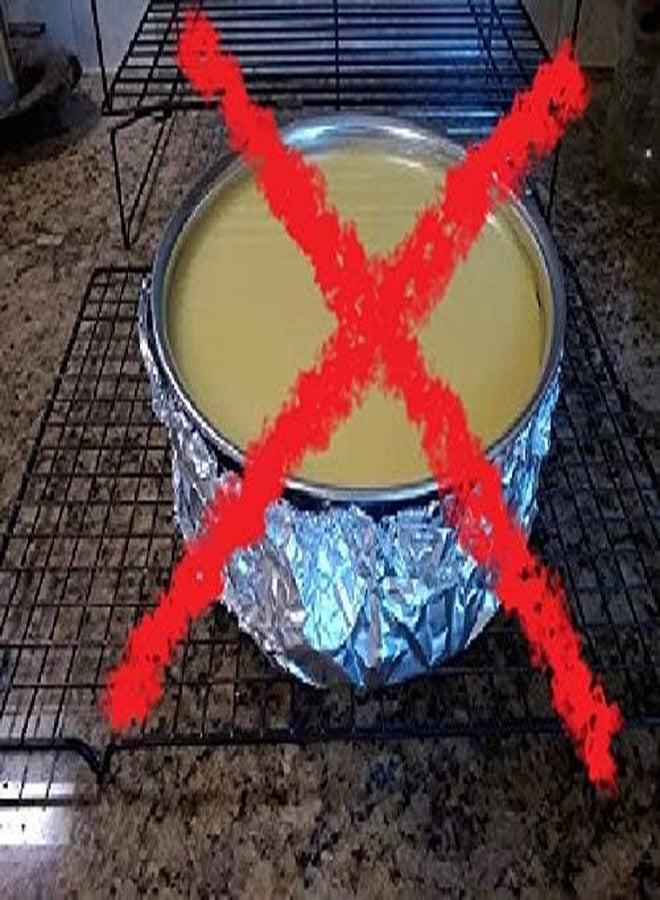 EASY BATH CHEESECAKE WRAP غلاف سهل الاستخدام لتشيز كيك الحمام - واقي قالب الكيك ذو القاعدة المتحركة - Image 3