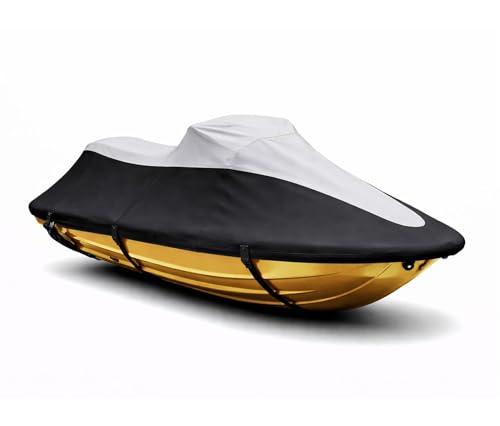 SBU Jet Ski Cover for Yamaha FX Cruiser 20022010 Wave Runner 600D Solution DyedFade Resistant Trailerable Waterproof PWC Jetski Covers - Image 1
