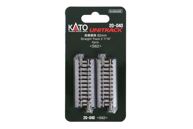 Kato USA Inc. N 62mm 2-7/16 Straight 4 KAT20040 N Track - Image 4