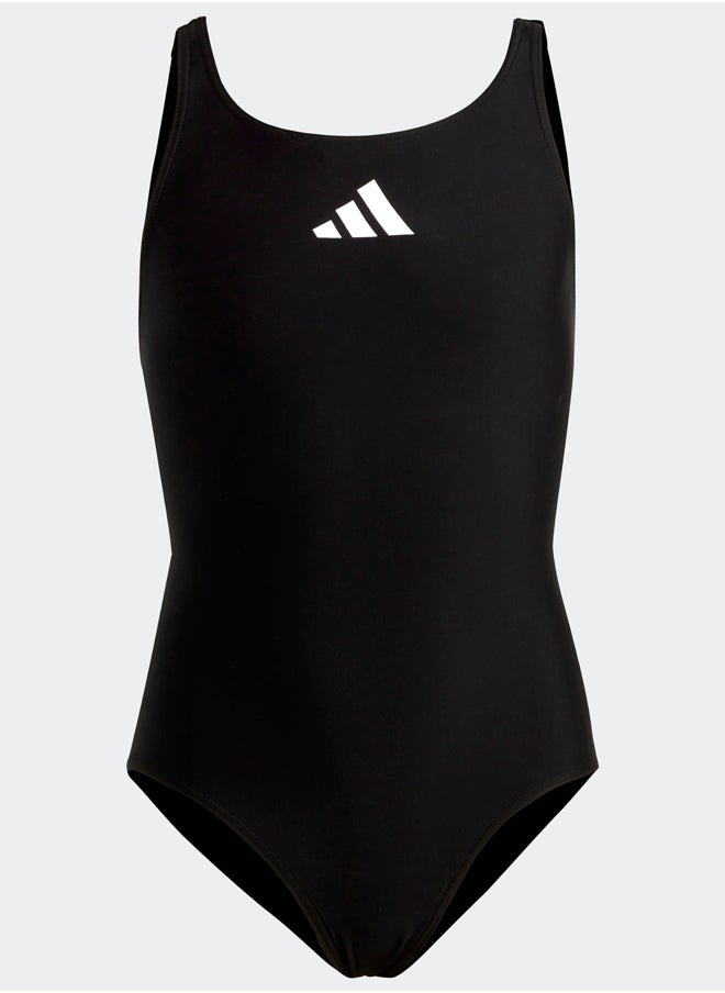 Adidas Solid Small Logo Swimsuit  - Image 2