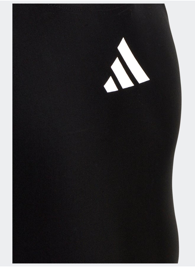 Solid Small Logo Swimsuit