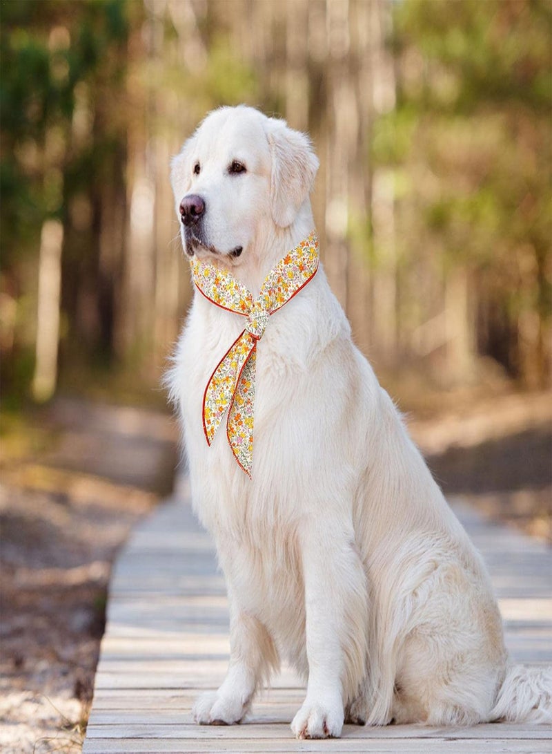 GGOOT Dog Cooling Bandana,Chill Out Dog Ice Bandana | Cool Ice Kerchiefs For Dogs And Cats, Breathable Pet Ice Collar In Hot Summer With Ice Packs  - Image 2