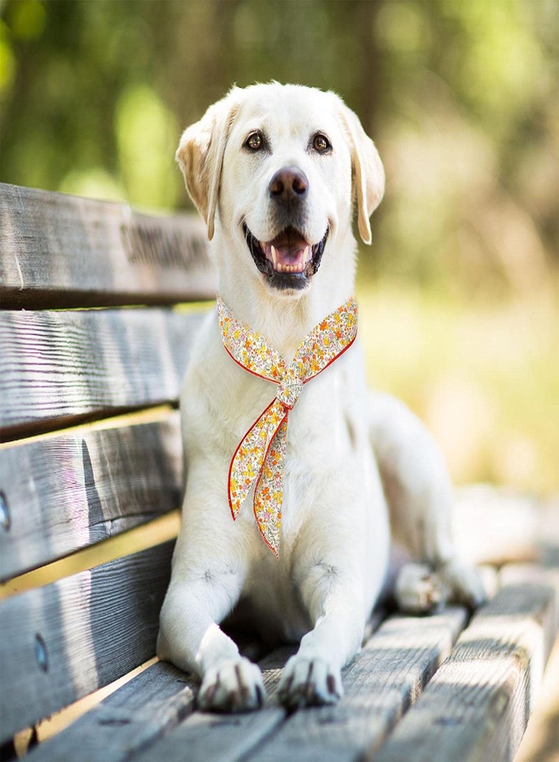 GGOOT Dog Cooling Bandana,Chill Out Dog Ice Bandana | Cool Ice Kerchiefs For Dogs And Cats, Breathable Pet Ice Collar In Hot Summer With Ice Packs  - Image 3