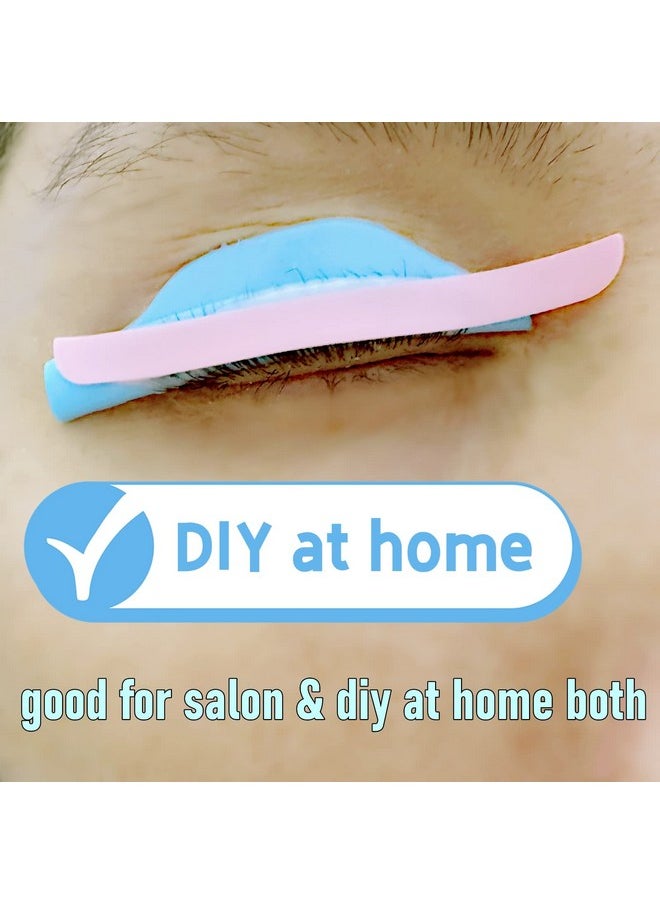 ICONSIAM - Silicone Ribbon Lash Lift Ribbons Reusable Eyelash Perm Stripe Cover Lamilamination Eyelash Lifting Compensator 12 Pairs Tapes Set Eyelashes On The Lash Perm Shield Rod Firmly Neon Colors - Image 1
