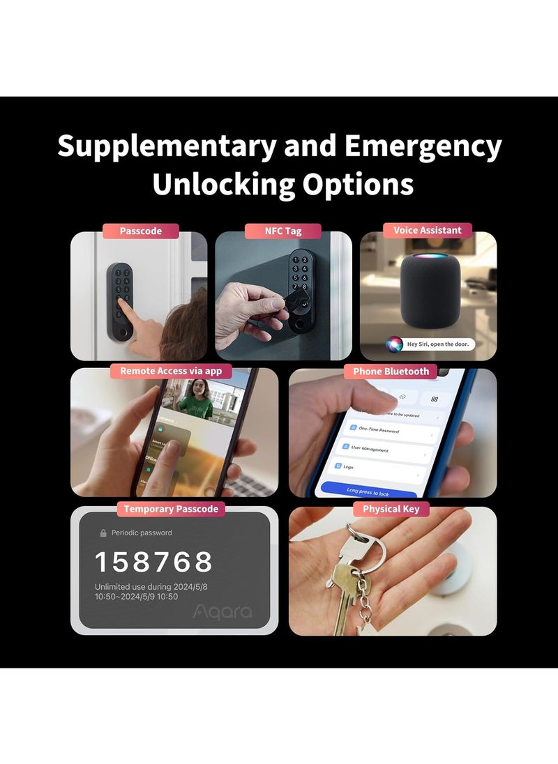 Smart Lock U200 Black