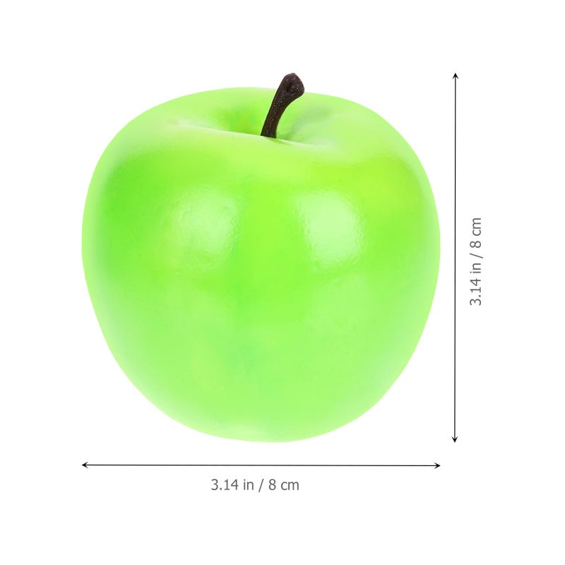 Green Artificial Lemons Plastic Fruit Decor Home Kitchen Table Centerpieces - Image 3