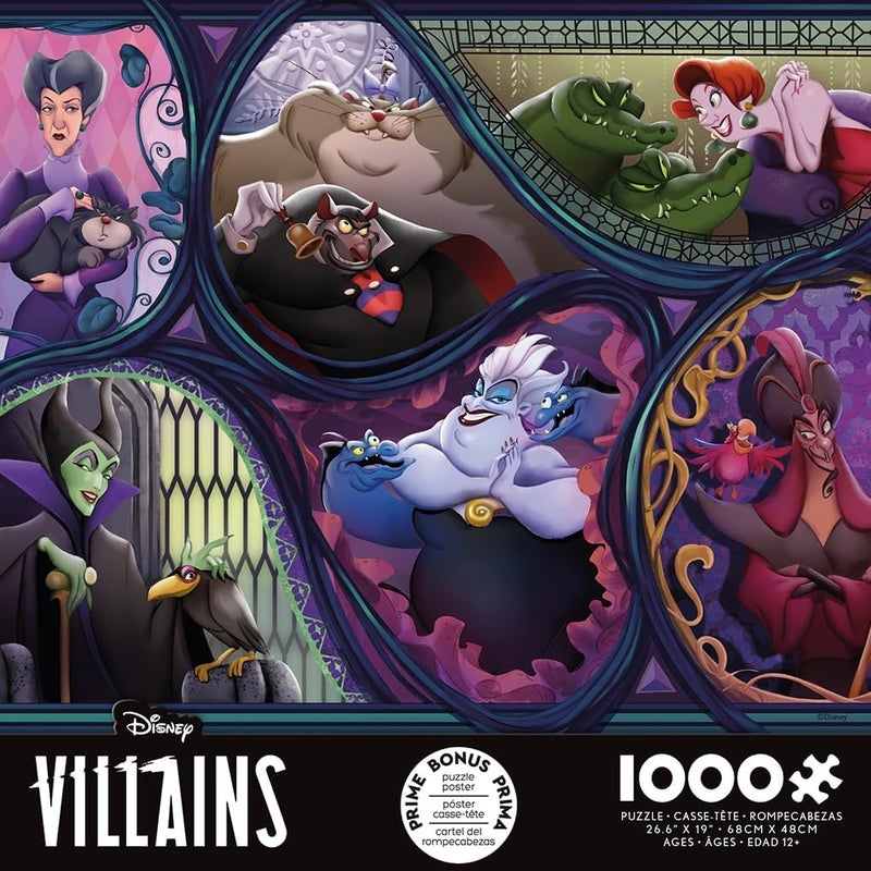 Ceaco - Disney - Villains & Their Pets - 1000 Piece Jigsaw Puzzle - Image 3