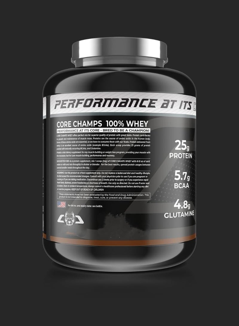 كور تشامبس 100% بروتين مصل اللبن 2.27 كجم براوني الشوكولاتة - Image 2