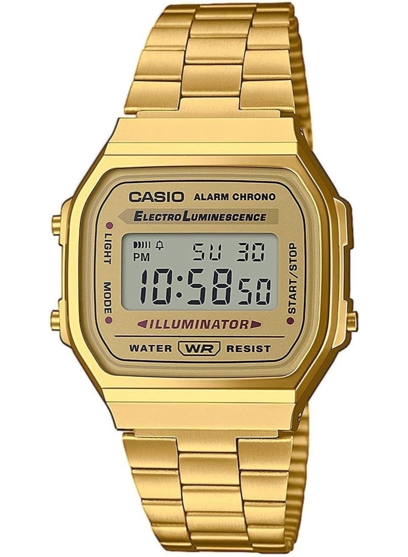 CASIO Men's Classic Water Resistant Digital Watch A168WG-9WDF - Image 1
