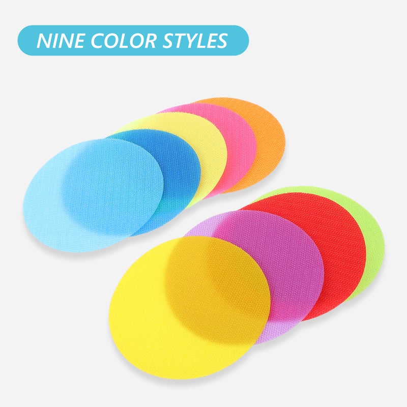 36pcs Carpet Markers: Floor Dots Carpet Dots Classroom Markers For Teacher Supplies Elementary School Kindergarten Classroom Decoration 4inch - Image 2