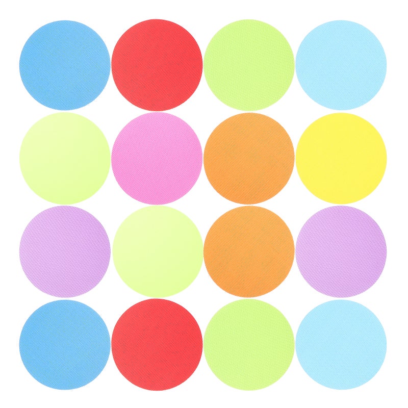 36pcs Carpet Markers: Floor Dots Carpet Dots Classroom Markers For Teacher Supplies Elementary School Kindergarten Classroom Decoration 4inch - Image 1