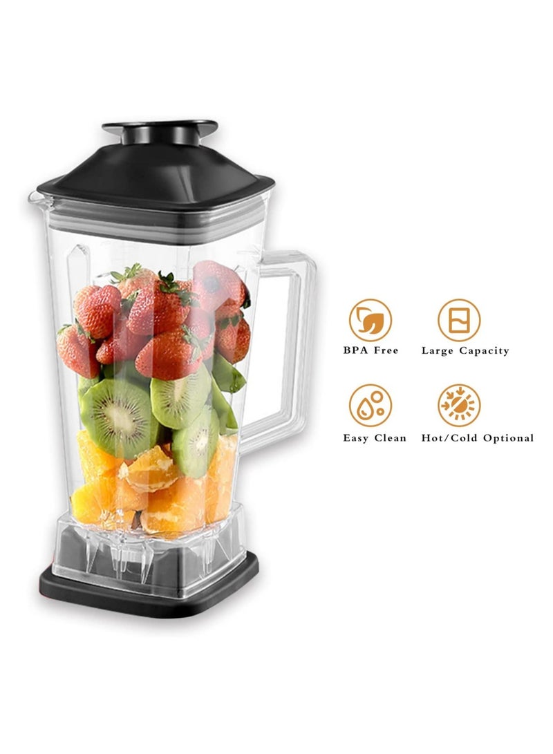 ELTRAZONE Blender Smoothie Maker 2000W with 15 Speed Control BPA-Free 6 Titanium Stainless Steel Blade Jug Blender mixer High Speed Juicer/Ice/Smoothie  - Image 2
