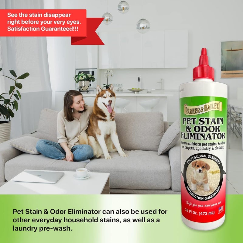 Parker Bailey Pet Stain & Odor Eliminator 16oz bottle - Image 4