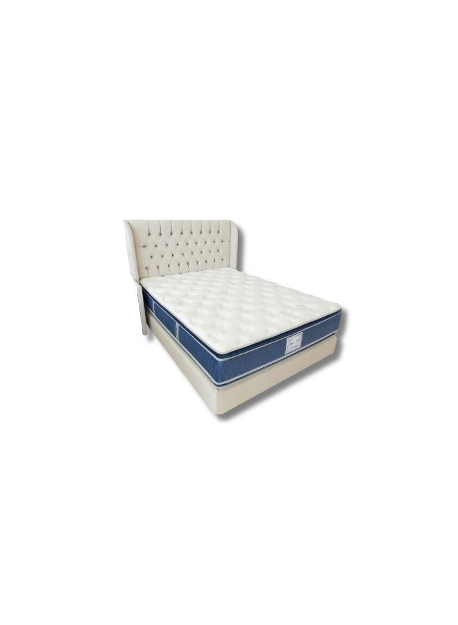Bless Night Crown 2PT Euro Top Pocket Spring Mattress – Medium Soft Comfort, Motion Isolation, Breathable Knitted Fabric Luxury Bed Mattress - Image 3