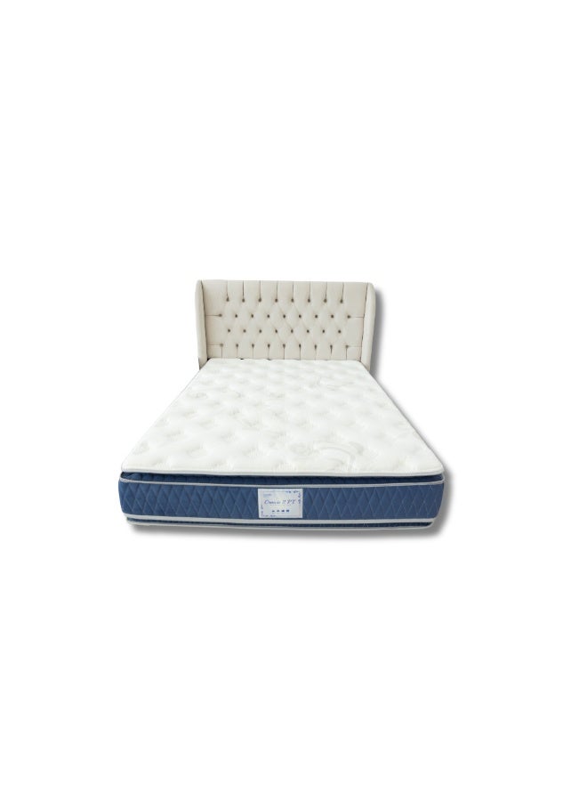 Bless Night Crown 2PT Euro Top Pocket Spring Mattress – Medium Soft Comfort, Motion Isolation, Breathable Knitted Fabric Luxury Bed Mattress - Image 4