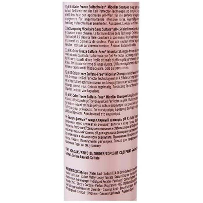 BC Bonacure SCHWARZKOPF BC pH4.5CF Sulfate-free SHP250ml - Image 3