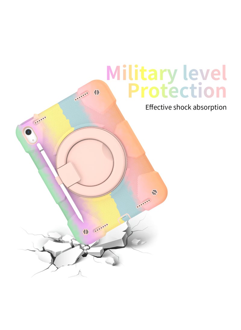 GULFLINK Rugged Heavy Duty Protective Case  for ipad 10th 10.9 inch 2022（A2757/A2777）Colorful rose gold  - Image 5