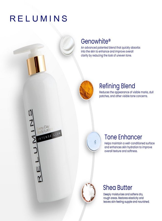 ريلومينس لوشن الجسم اليومي ريلومينز إنتنس جلو - 300 مل | مرطب يومي لبشرة ناعمة، طرية، مرنة، وحريرية | تركيبة خفيفة لجميع أنواع البشرة - Image 4