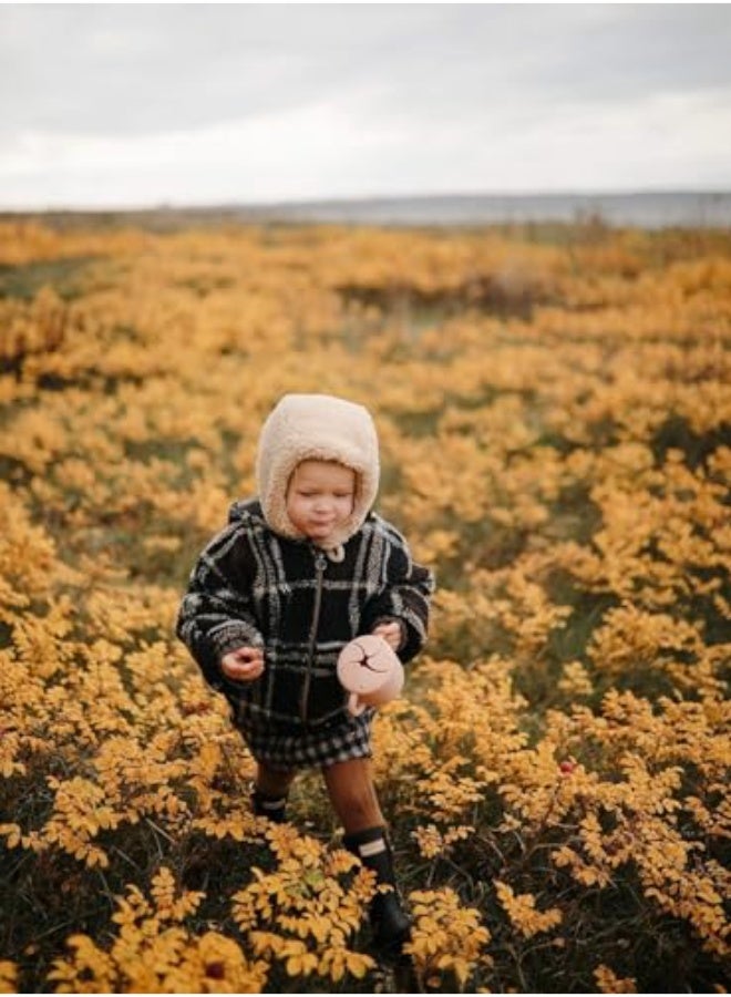 أكواب الوجبات الخفيفة للأطفال الصغار، كوب سيليكون مانع للانسكاب، حاويات طعام للأطفال غير قابلة للانسكاب، حاويات حبوب خفيفة للأطفال، مستلزمات الأطفال الأساسية (وردي خدود) - Image 4