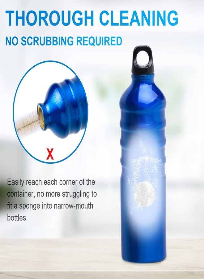QERINKLE Water Bottle Cleaning Tablets (5g x 30 Tablets) | Deep Clean for Bottles, Flasks, Tumblers & Sippers | Removes Odour & Residue | Easy Drop-In Fizzy Cleaner | Unscented - Image 3