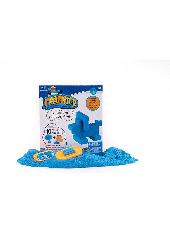 MAD MATTR - Quantum Builders Pack 10Oz Blue With Brickmaker - Image 1