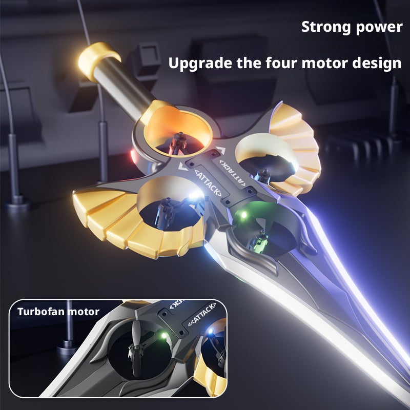Gesture-Controlled Flying Sword RC Drone Toy YH996 - Image 5