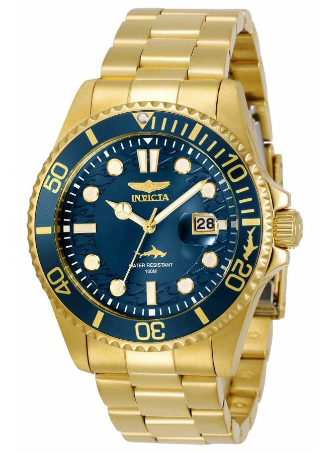 Invicta ساعة كواتز للغواصين المحترفين للرجال، ذهبية، 30024 - Image 1