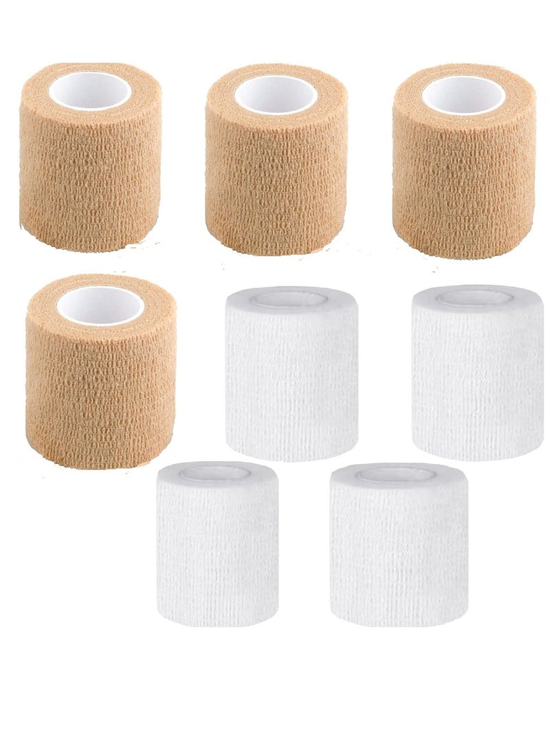 Self Adhesive Bandage Tape-Self Adherent Stretch Medical Bandage Wrap,Athletic Tape/Vet Tape,1Inch ，4.5m - Image 1