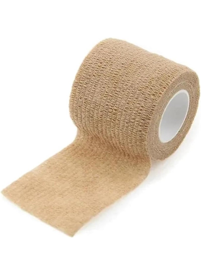 Self Adhesive Bandage Tape-Self Adherent Stretch Medical Bandage Wrap,Athletic Tape/Vet Tape,1Inch ，4.5m - Image 2