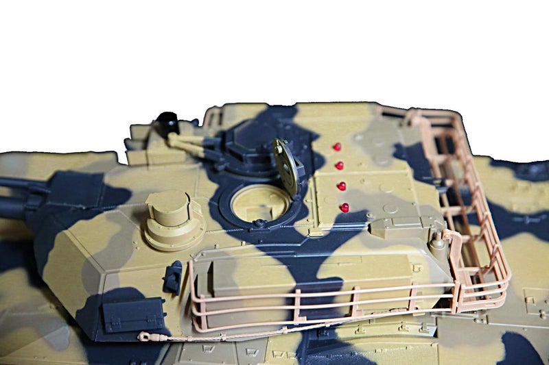 POCO DIVO Abrams M1A2 US Battle Tank RC Airsoft Panzer 1/24 Scale Model 2.4Ghz Remote Control Military Vehicle Combat Fight Infrared BB - Image 5