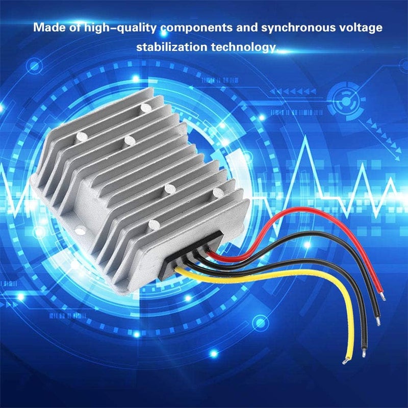 فيلوز محول تنظيم جهد من نوع DC-DC عالي الكفاءة من 12V إلى 24V لتزويد السيارات بالطاقة، مقاوم للماء ومناسب للاستخدام الخارجي - Image 1