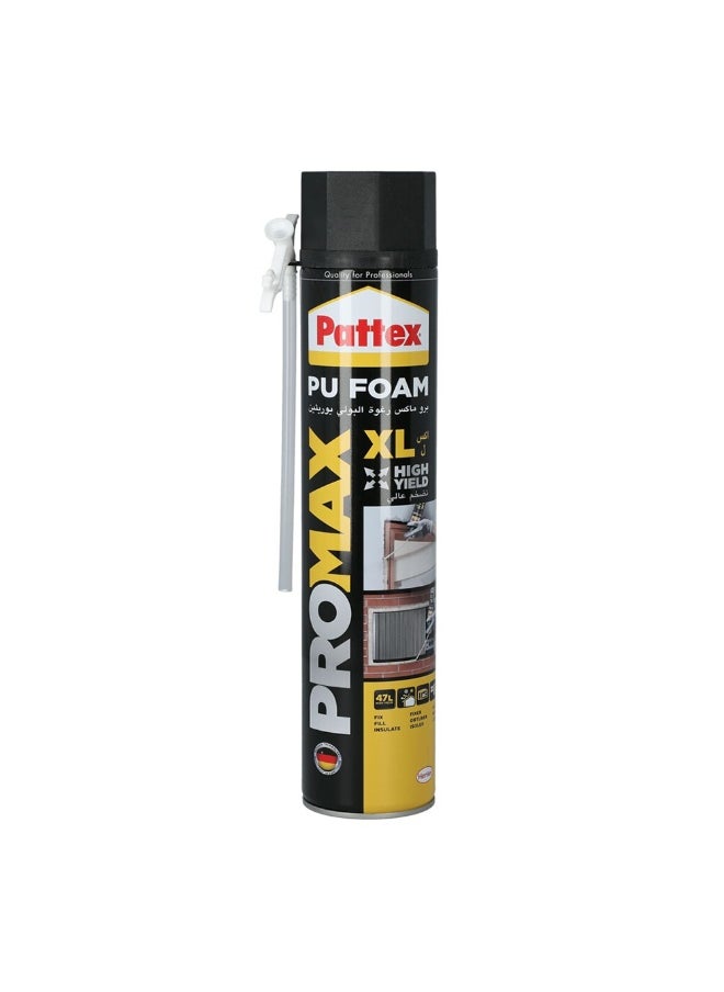 Pattex Henkel Pattex Pro Max 750ml PU Foam Fix and Fill - Dark Brown  - Image 1