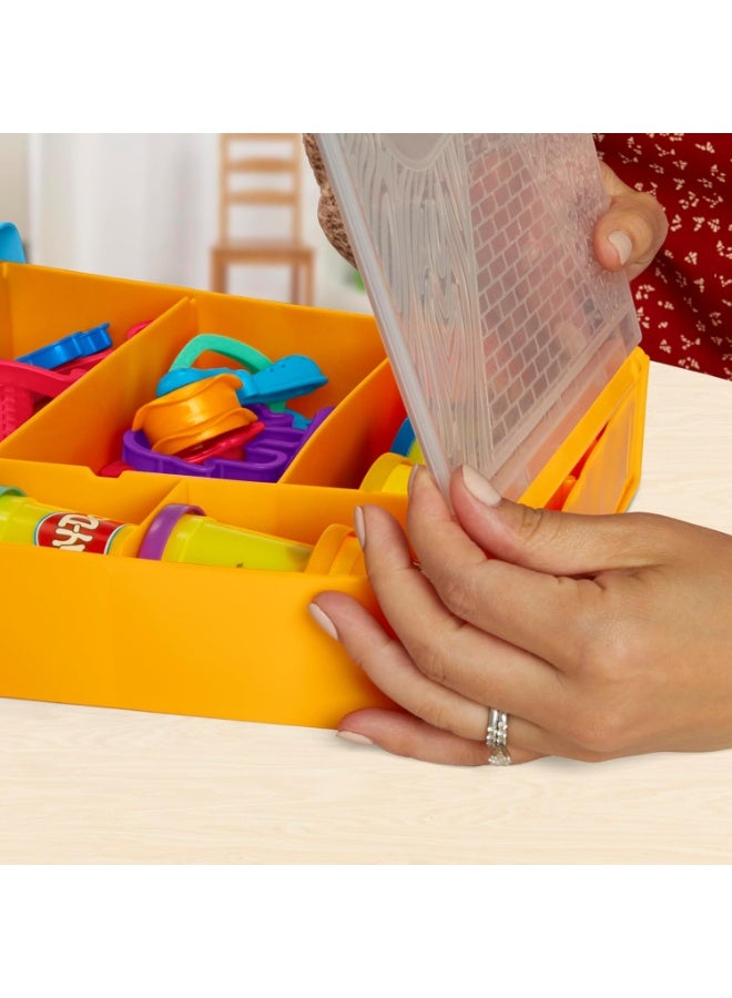 بلاي دوه مجموعة تخزين Imagine Animals، 22 قطعة من إكسسوارات Play-Doh، أنشطة فنية وحرفية للأطفال من سن 3 سنوات فما فوق، ألعاب حيوانات - Image 3