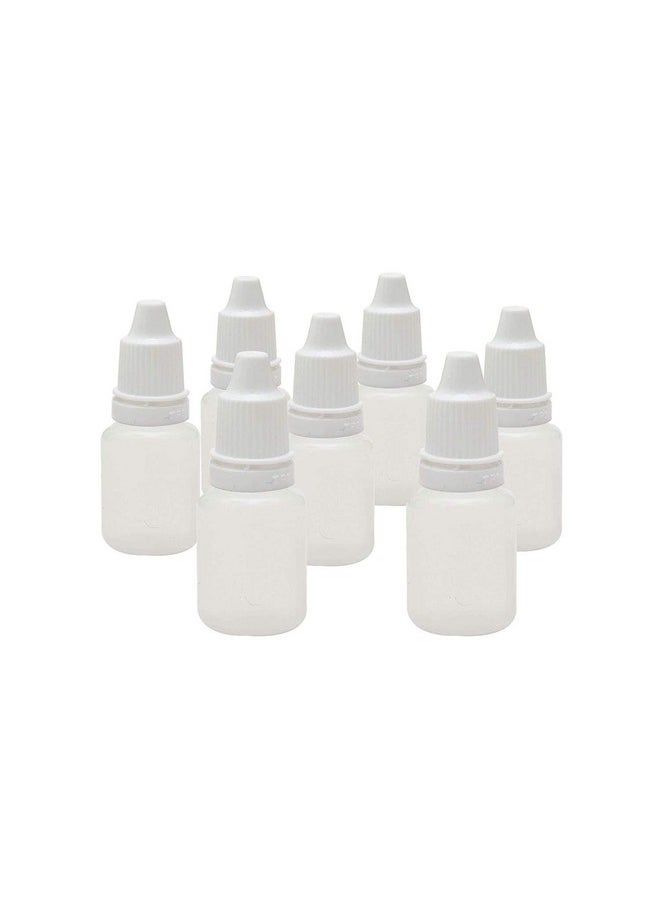 PMW pmw - 10 ML Empty Eye Dropper Bottle With Cap & Inner Dropper - Pack Of 100 Bottles  - Image 1