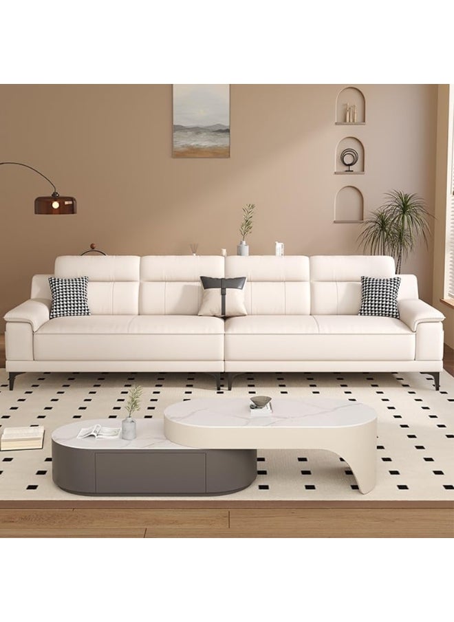 Comfynest - Modern Faux Leather Sofa Set For Your Modern Living Room - Image 1