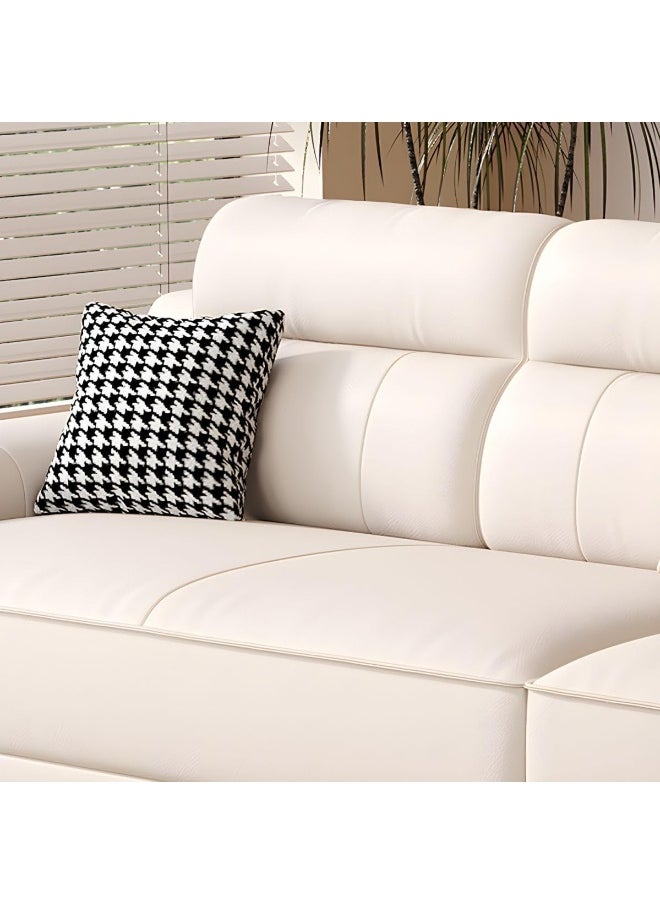 Comfynest - Modern Faux Leather Sofa Set For Your Modern Living Room - Image 1