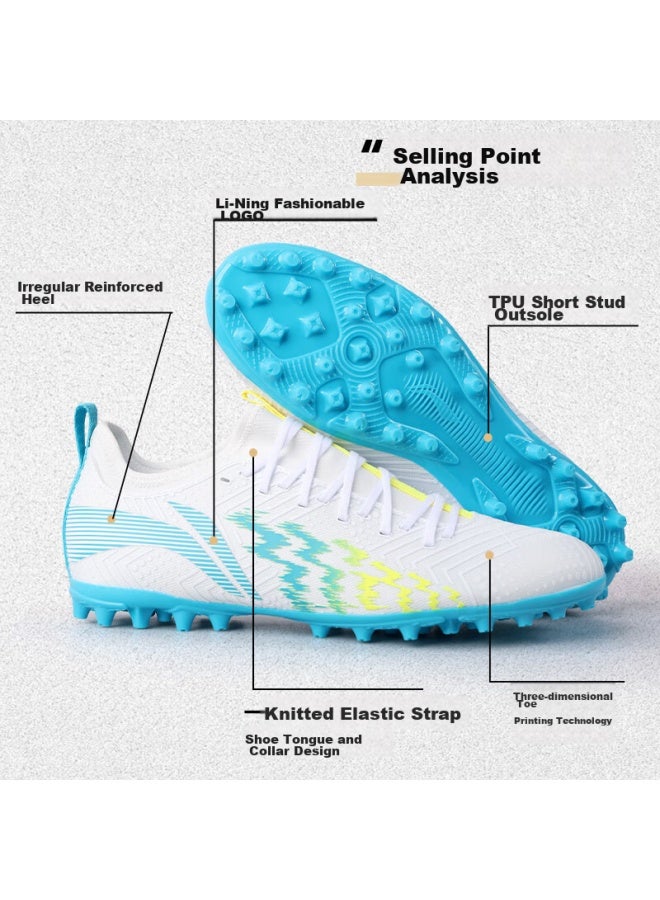 Li-Ning Li-ning Soccer Cleats For Men, Mg Short Studs, Adult And Youth Professional Training And Competition Non-slip Cleats For Women, Size 44 - Image 2