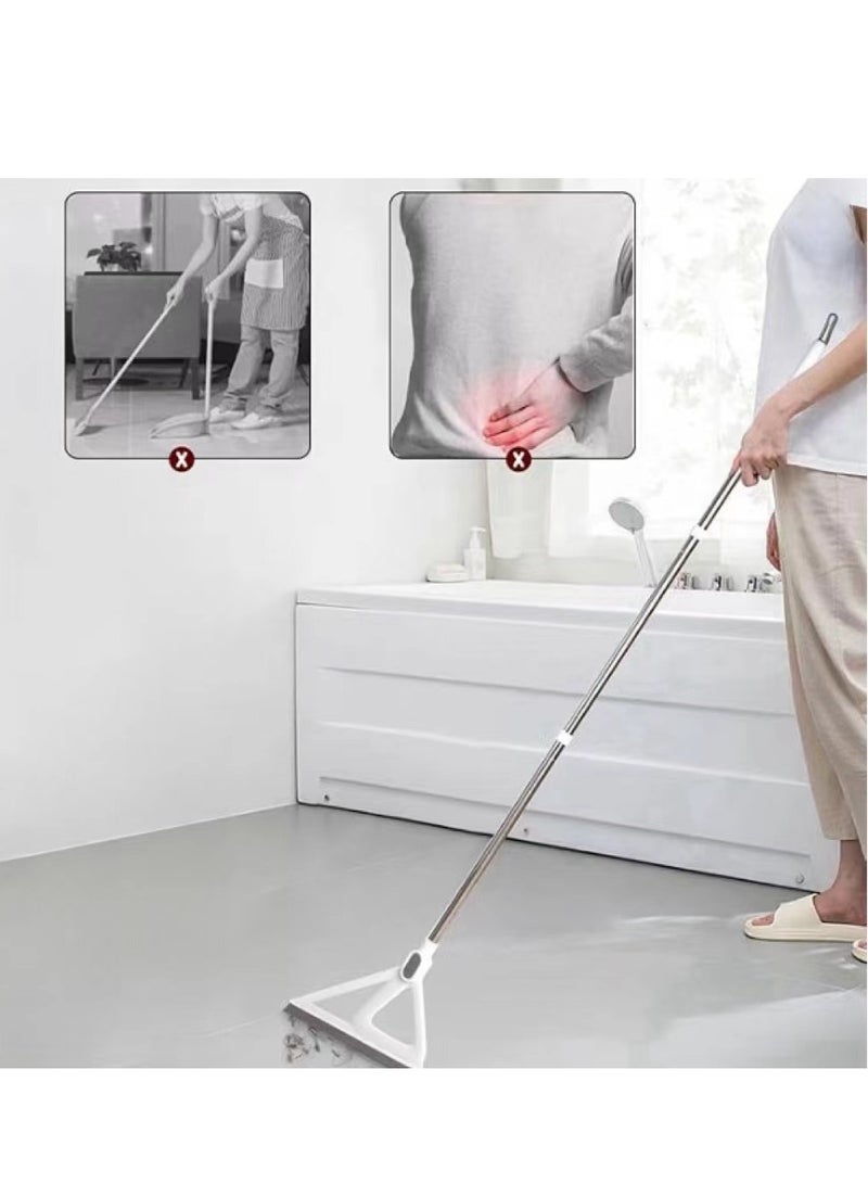 Multifunction Magic Broom Floor Scrub Brush with Long Handle，Squeegee Broom for Floor, Silicone Broom for Floor Cleaning, Magic Broom Sweeper for Living Room, Kitchen, Bathroom - Image 2