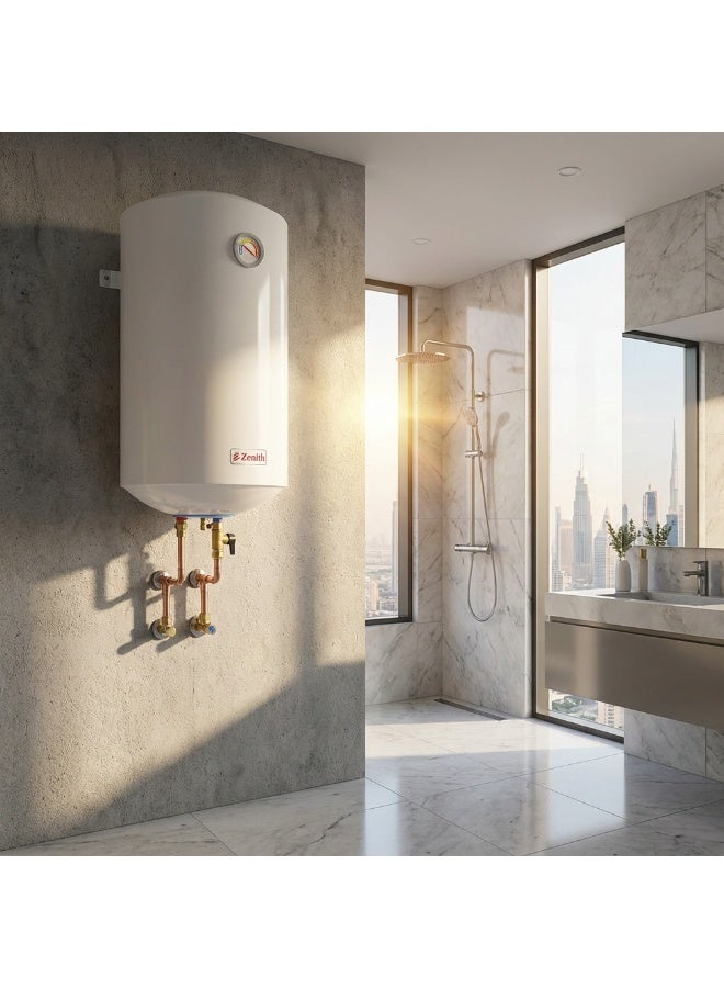 Zenith 50L Vertical Electric Water Heater UAE ZT50V – Energy-Efficient, Durable & Reliable | Water Heater Supplier Dubai - Image 3