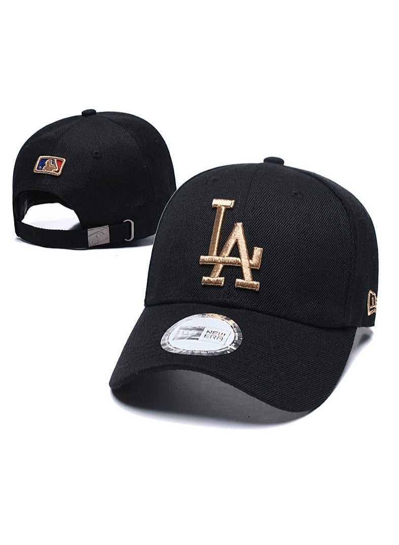 MLB لوس أنجلوس دودجرز كاب البيسبول قابل للتعديل قبعة Snapback العصرية نمط ملابس الشوارع للرجال والنساء