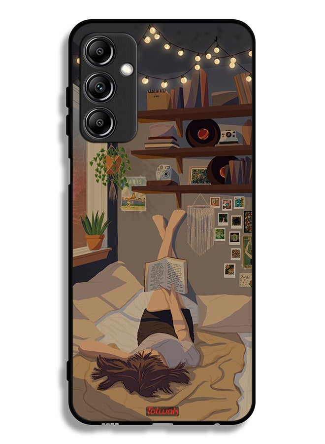 Tolwak Samsung Galaxy A24 4G Protective Case Cover Studying Art - Image 1